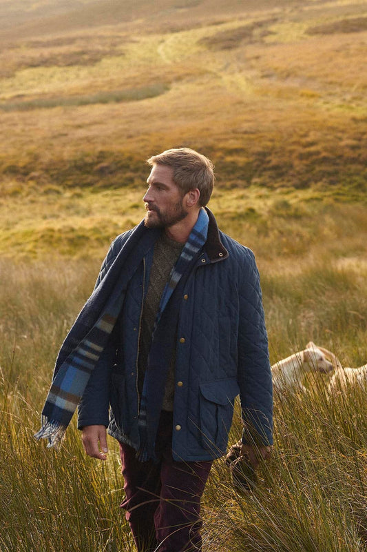 Field Reversible Wool Scarf